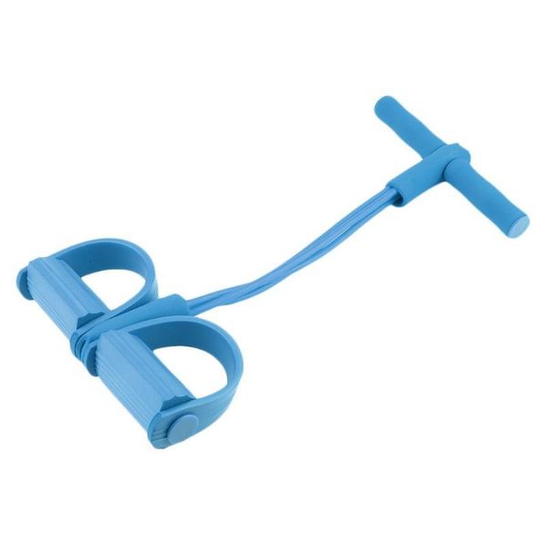 

reiz 4 elastic band fitness resistance band rope yoga pilates workout latex tube pull rope exercise equipment trainer tool