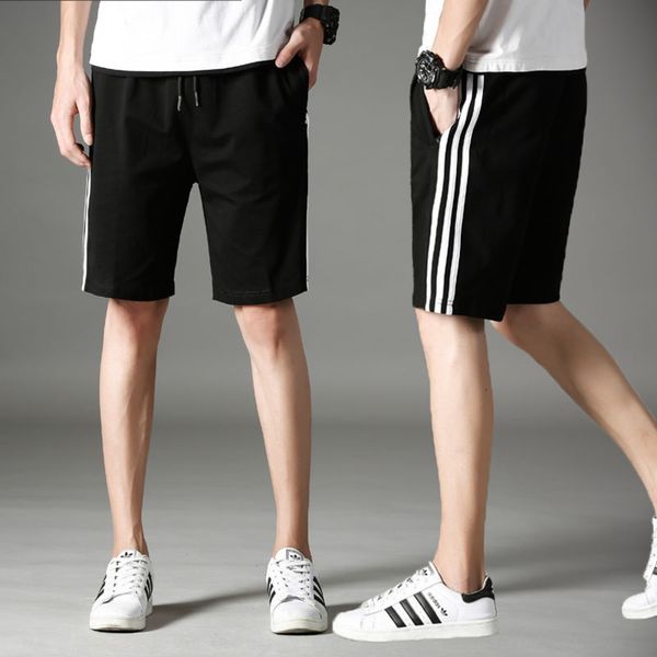 

summer thin men's casual men's shortsyoung people's loosestraight casual pantssports pants sports pantstubeultra-thin cotton, Blue