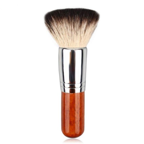 

multifunctional goody quality short handle goat hair makeup brush copper collar powder brush highlight cosmetic