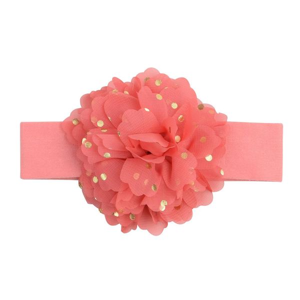 

6.7inch girls headband colorful chiffon flower for kids headband elastic hairband flowers headband girl hair accessories q wmtxlu