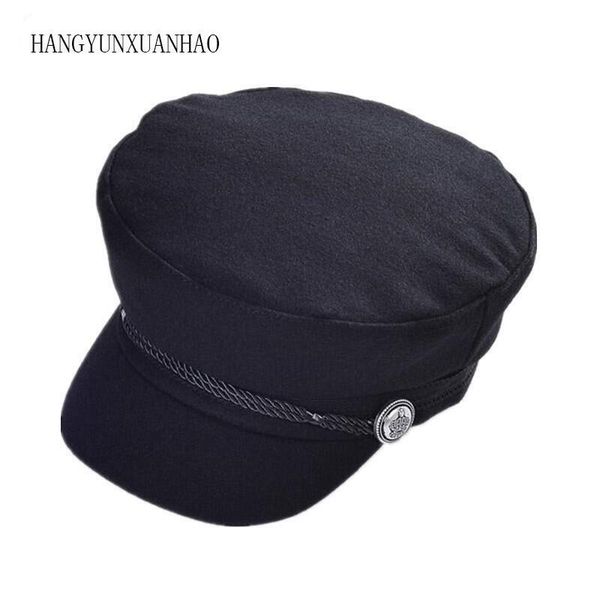 

berets 2021 octagonal hats for women flat baseball cap ladies solid caps utumn winter warm casual hat gorra, Blue;gray