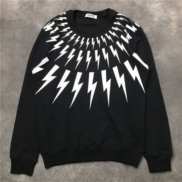 

mens hoodie sweatshirt hip hop fashion black white hoodies men women stylist hoodie street style long sleeve size s-xx
