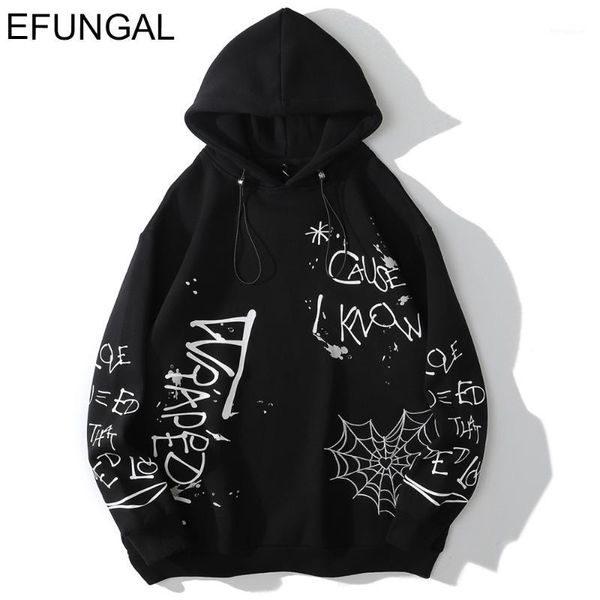 

cotton warm hoodie sweatshirt men hooded pullover harajuku streetwear letter print hoodies 2020 winter casual outwear1, Black