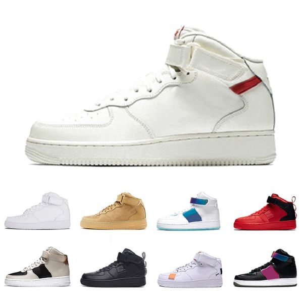 

fashion dunk utility og high fashion platform men women just red have a good game triple black white mens trainers sports sneakers, White;red
