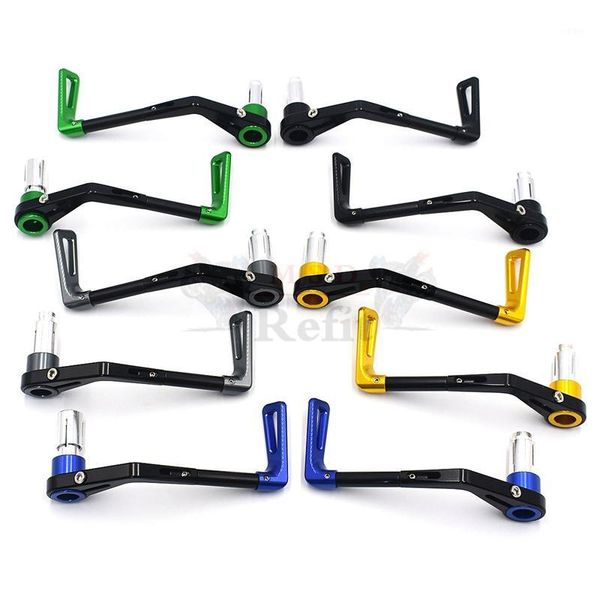 

cnc aluminum motorcycles universal 7/8 inches 22mm handlebar protector brake clutch lever guard protection1