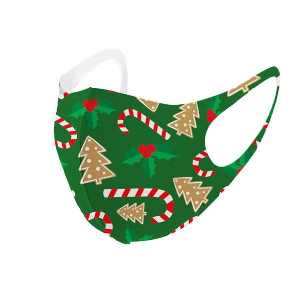 

christmas adults face maskwomen men fashion santa claus snowman mouth cover reusable decorative mascarillas nios reutilizables wmtape