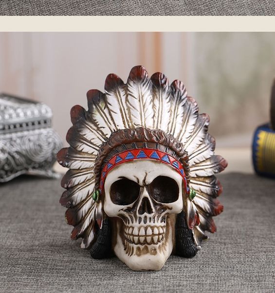 

dwrvz halloween resin halloween ornamentsaccessoriesparty layout props imitation prop house horror ornaments indian ghost resin prop ornamen