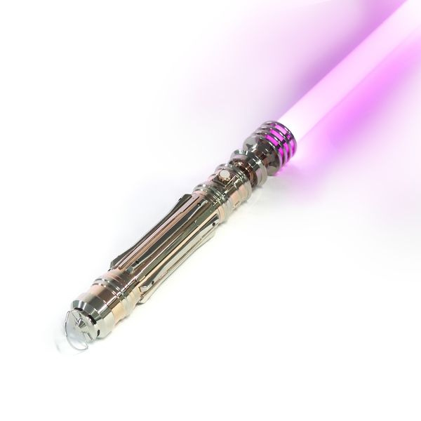 

lgtsaberstudio metal hilt princess leia original film neo pixel heavy dueling blade lightsaber with proffie board 2.2 from star q0113