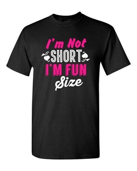 

i'm not short i'm fun size little people cute funny humor dt t-shirt tee new funny tee shirt sport hooded sweatshirt hoodie