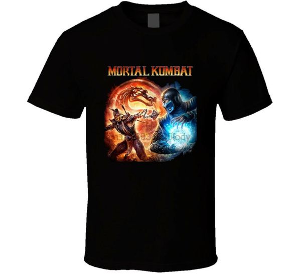 

scorpion vs. sub zero mortal kombat video game t shirt mens tee gift new from us sport hooded sweatshirt hoodie