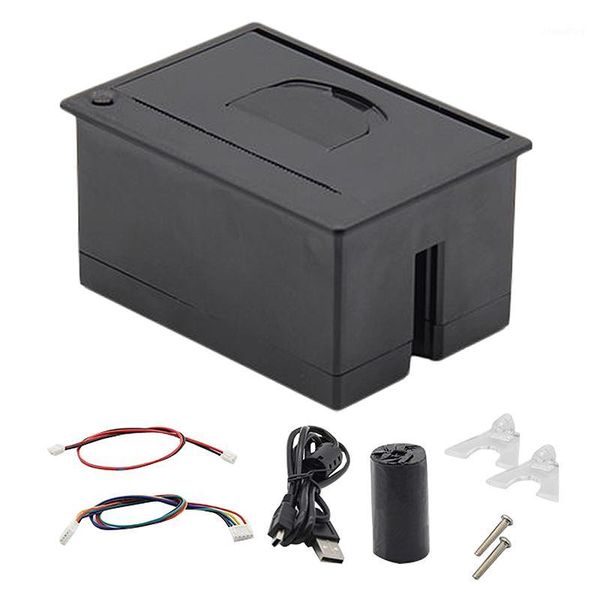 

58mm mini panel embedded thermal printer with rs232 usb port for atm receipt ticket barcode1