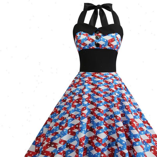 

american stars usa 2021 new design style casual women dress spring sweet autumn winter party vintage ladies, Black;gray