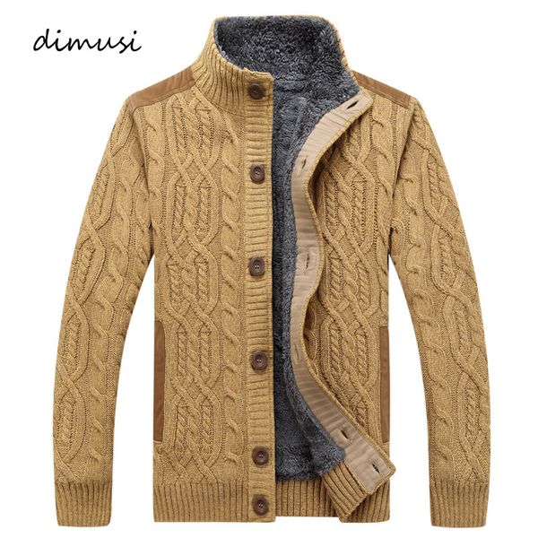 

winter men's sweaters fashion men fleece warm knitted sweater coats casual men slim fit wool knitted cardigan clothing, White;black