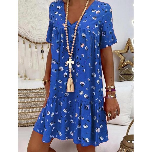 

big size 5xl dresses women's ladies summer party cotton solid dress clothes plus size vestidos mujer#j30, Black;gray