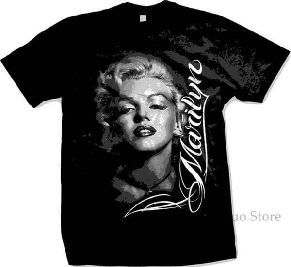 

marilyn monroe face signature glamour spinup oversized print men's t shirt men t shirt women tee sport hooded sweatshirt hoodie