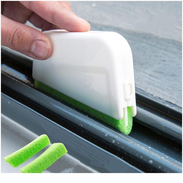 

1 set nook cranny window cleaner window groove cleaning brush bathroom kitchen floor gap household cleaning too jllzcw