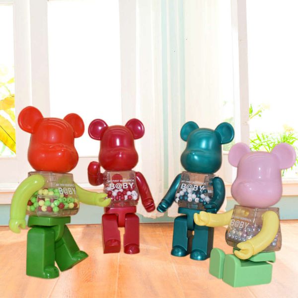 

clown rick28cm violent qianqiu momo bear tide play handmade doll home furnishings