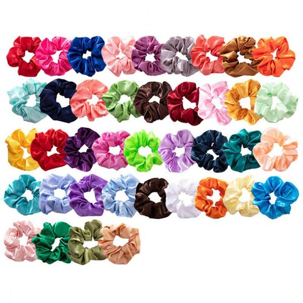 

41pc women or girls hair ties hair strap strap rope accessories velvet elastic band gel tie cable selling