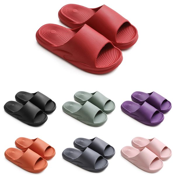 

slipper shoe outdoor women mens sandals slippers thickened indoor couple anti-slip black red pink home shoes