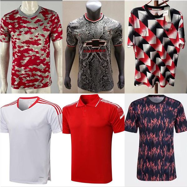 

2021 2022 2023 b. fernandes manchester soccer jerseys red vest ronaldo training suit sancho man cavani utd rashford polo football shirt, Black;yellow