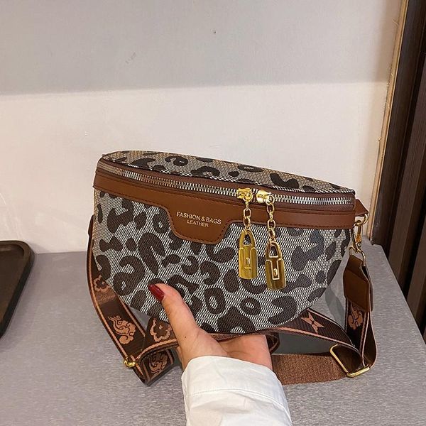 

waist bags luxury women's fanny pack purse fashion leather shoulder crossbody chest brand designer female belt bag hip