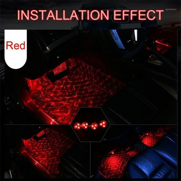 

usb atmosphere light car lamp sound control interior decoration durable1