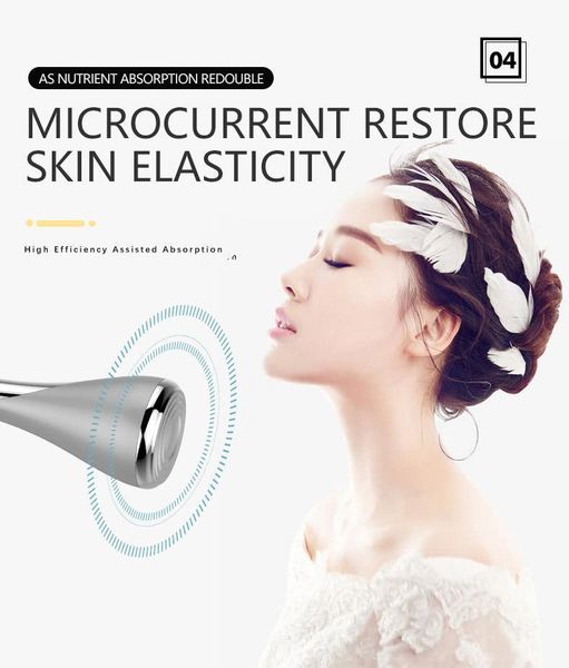

magnetic ion cleansing instrument beauty micro current rejuvenation ion therapy facial antiaging skin face lifting tightening