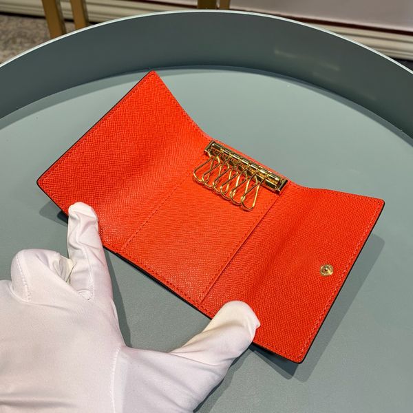 

factory outlet,letter pattern,key pouch,wallet,card holder,portafoglio,mens wallet,porte clÃ©s,portachiavi di lusso-006, Red;blue