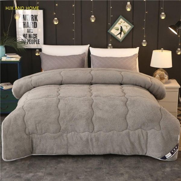 

comforters & sets 100% lamb cashmere perfect feeling quilt duvets thick warm single double winter full twin king queen size