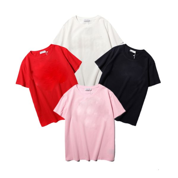 

mens mens paris summer 2020 t style shirts clothes letter printed new pairs classic women men shirt crew neck clothes 22, Gray