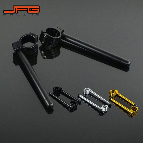 

motorcycle racing adjustable clip on fork handlebars handle bar 31 33 35 36 37 38 39 40 41 43 45 46 47 48 50 51 52 53 54 55mm
