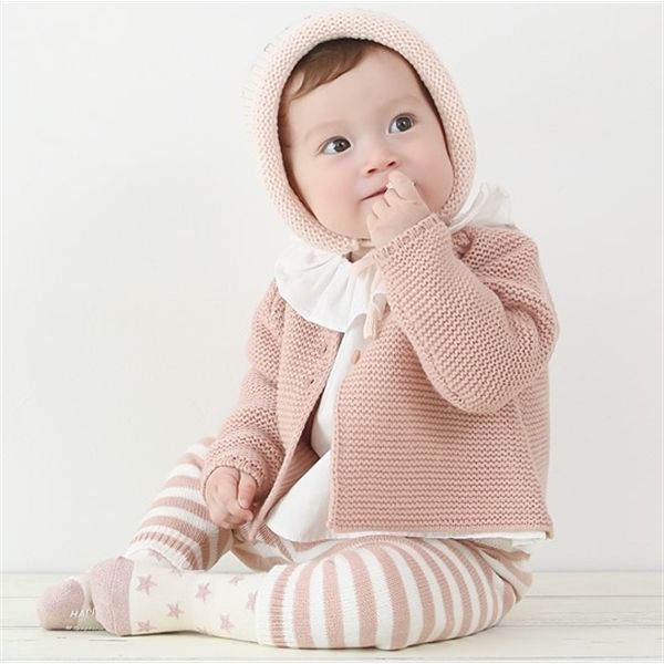 

spring newborn cardigans coats knit cotton baby girls outerwear sweater girl winter clothes baby clothing jackets for baby girls 1029, Blue;gray