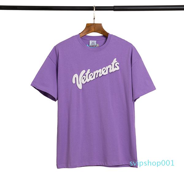 

vetements new t-shirt arrival brand designer women men quality print fashion tees short sleeve ss20 217 bisei