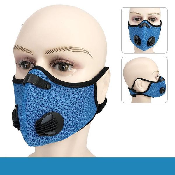 

dhl hanging colors outdoor new cycling ear face dust-proof anti smog reusable male female mask with 1 pm2.5 filter