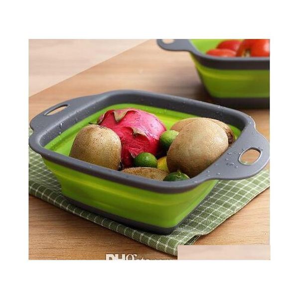 

67 drain basket foldable fruit vegetable washing basket strainer portable sile colander collapsible drainer with jllxqz dh_niceshop
