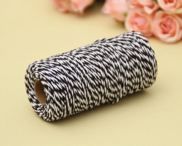 

100m two colors mixed diy cotton rope party decoration for home wedding table bridal shower decor gift packing rope bbyamq lipper