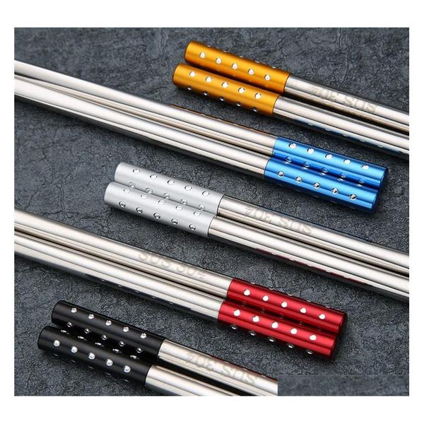 

metal chopsticks stainless steel 304 vacuum chopsticks anti skid chopsticks wholesale with artificial qylplx hxclothes