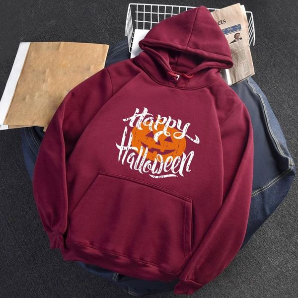 

womens loose fleece hoodies halloween printed pocket casual long sleeve sweatshirt daily autumn pullovers sweatshirts, Black