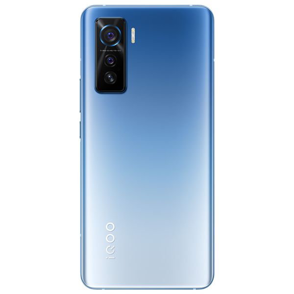 Original Vivo iQOO 5 5G Mobiltelefon 12 GB RAM 128 GB 256 GB ROM Snapdragon 865 Android 6,56 Zoll AMOLED Vollbild 50 MP AR NFC Wake Face ID Fingerabdruck 4500 mAh Smart-Handy