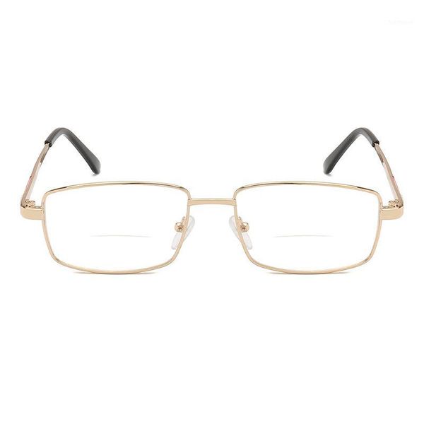

flat-bifocal lens reading glasses men business style presbyopia eyewear lenses metal frame hyperopia +1.0 +1.5 +2 +3.5 +4.01, White;black