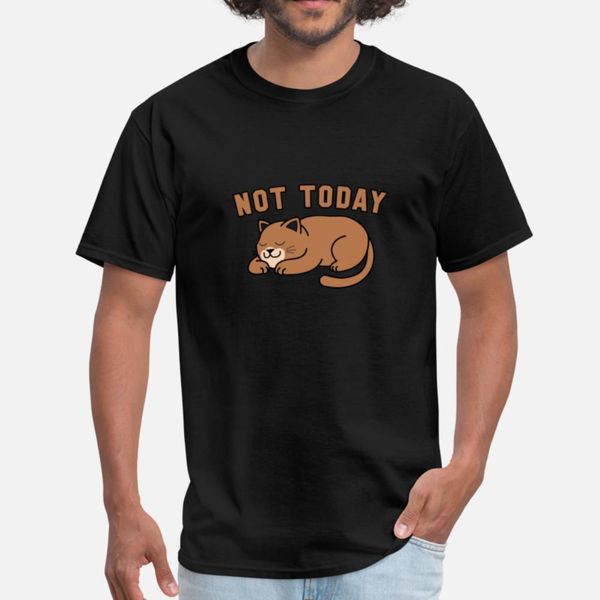 

not today cat t shirt crewneck anime casual tracksuit hoodie sweatshirt