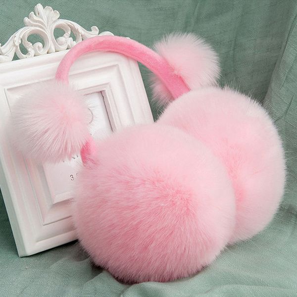 

zmuffs 1pc winter for rabbit children imitation girls boys baby plush earcap warm ear cover fur earmuffs