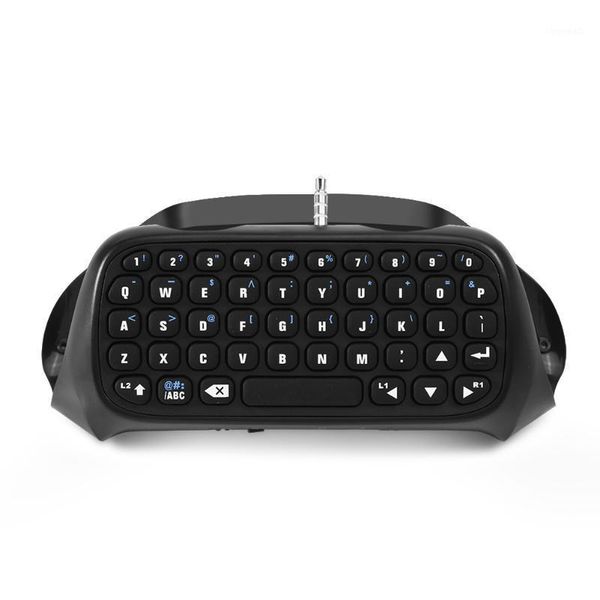 

new mini gaming wireless keyboard keypad for ps4 playstation 4 accessory controller mini bluetooth wireless black keyboard 20201