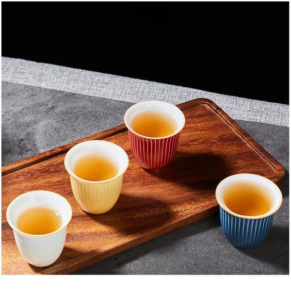 

1pcs ceramic drinkware teaware chinese kungfu tea set teacup sake cups 50ml master cup small tea bowls de jlljst