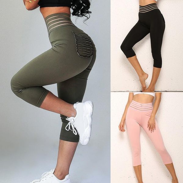 

women pants mujer gym leggings push up fitness leggins female casual pants with pocket high waist joggers sport pants, Black