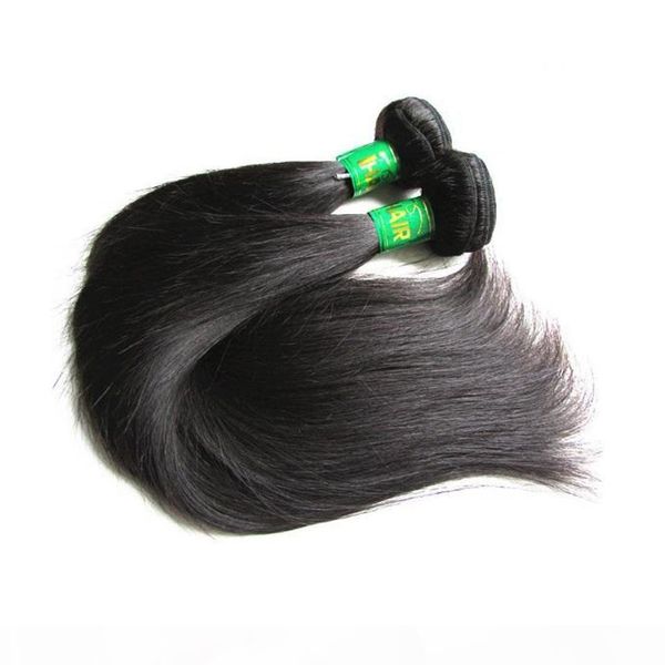 

guangzhou hair shop sale 9a indian virgin hair silk straight 3pcs 300g lot unprocessed remy human hair bundles weave natural color, Black