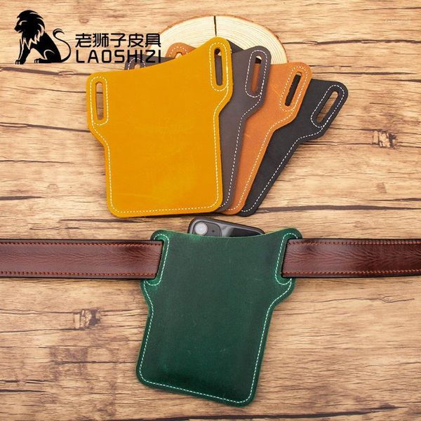

zzslhl waist bag men's running bag skin cell phone pocket outdoor cell phone holster sports leisure yao gua mobile1