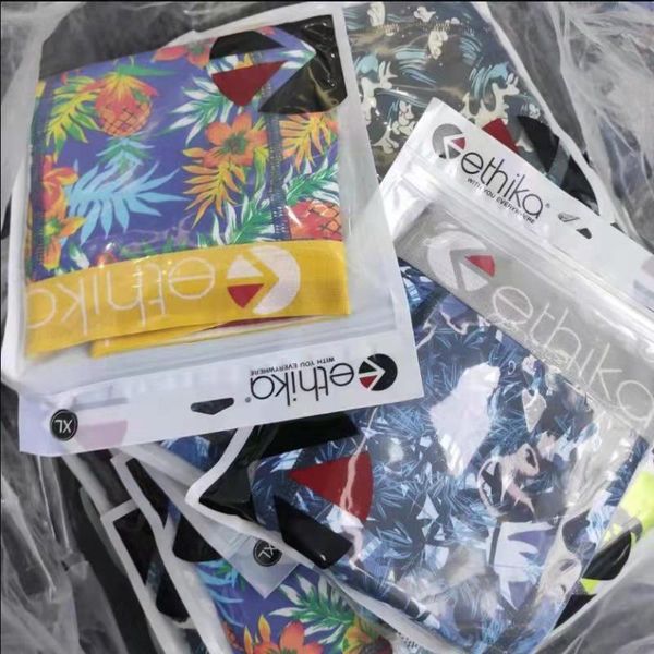 

new designer ethika mens underwear boxer premium cotton boxers men underwear breathable underpants beach cuecas masculina boxers25