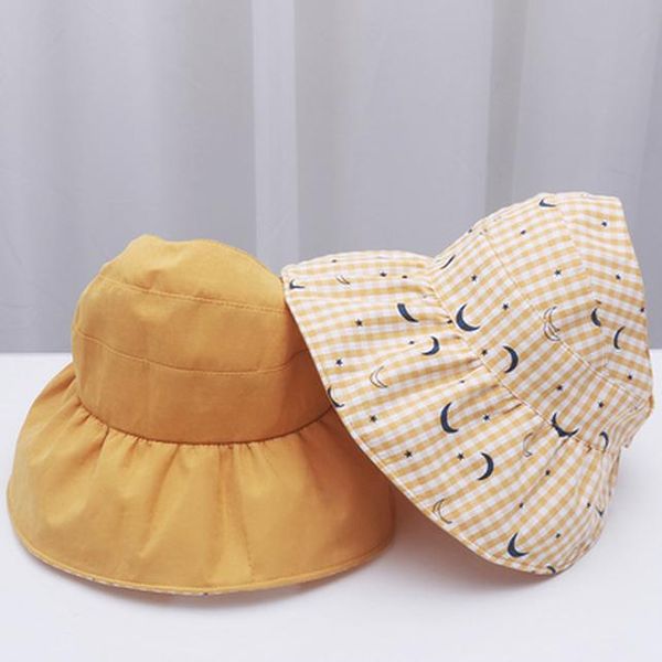 

cokk kids girls sun hat summer hats for children baby empty sun uv protection big brim beach hat korean style swy qylzkd lottery2010, Blue;gray