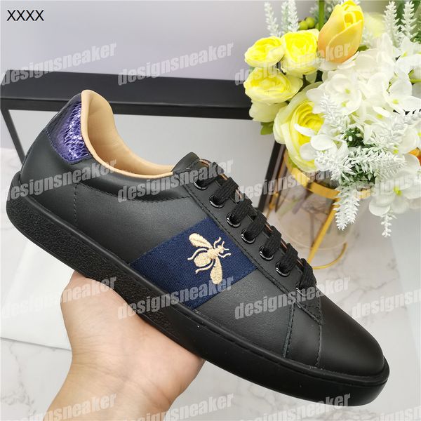 

classic shoes triple red green for men woman flats skate casual shoes bee snake stripe star luxe vintage dress shoes